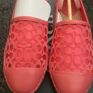 Coach size 9 espadrilles